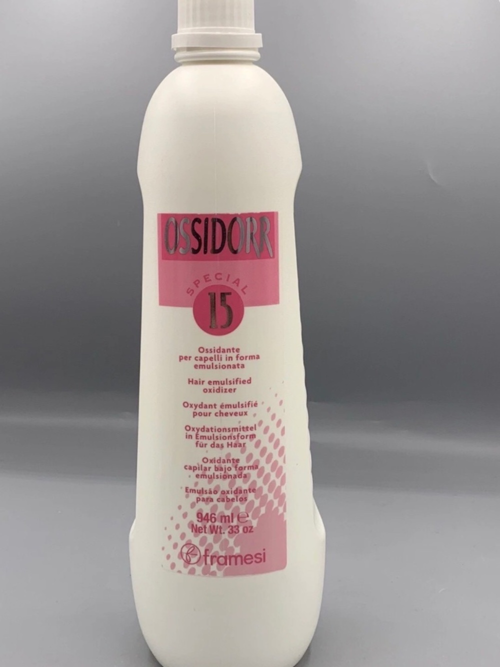 Framesi Professional Ossidorr 15 Volume Hair Emusified Oxidizer Developer  32 oz